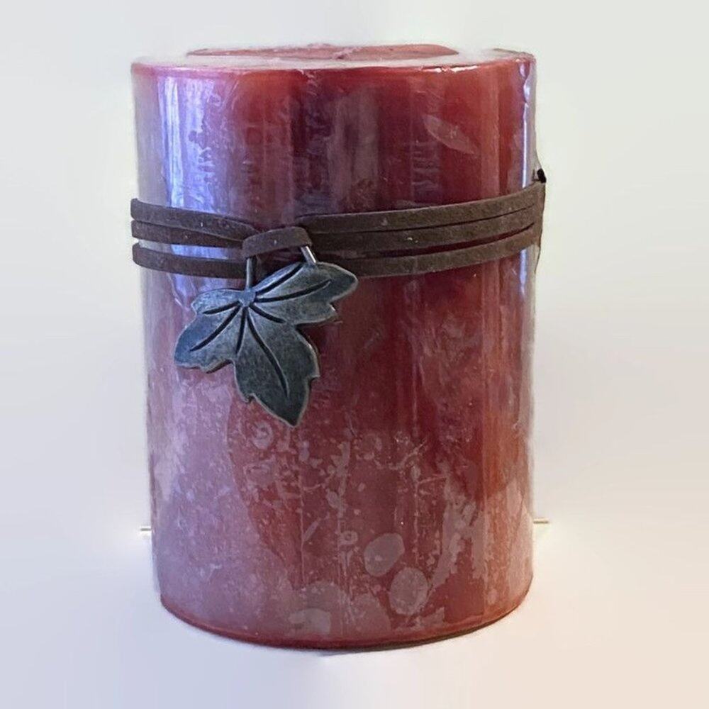 Spiced Cider Scented Pillar Candle Hobby Lobby Single Wick Unused Fall 2018